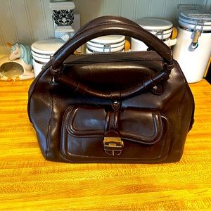 Brown leather Jimmy Choo Handbag